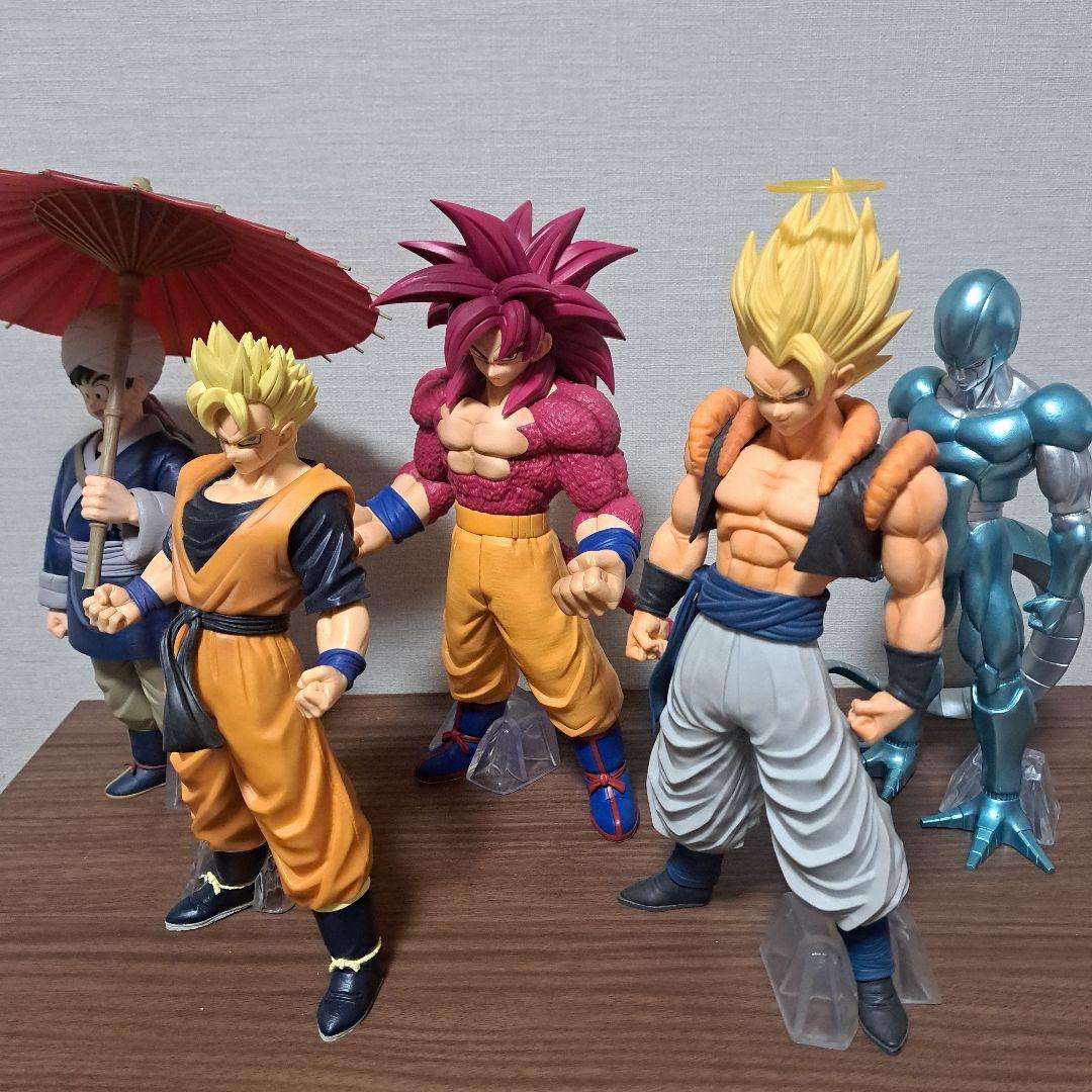 ドラゴンボール一番くじMASTERISEフィギュア5体まとめ売り
