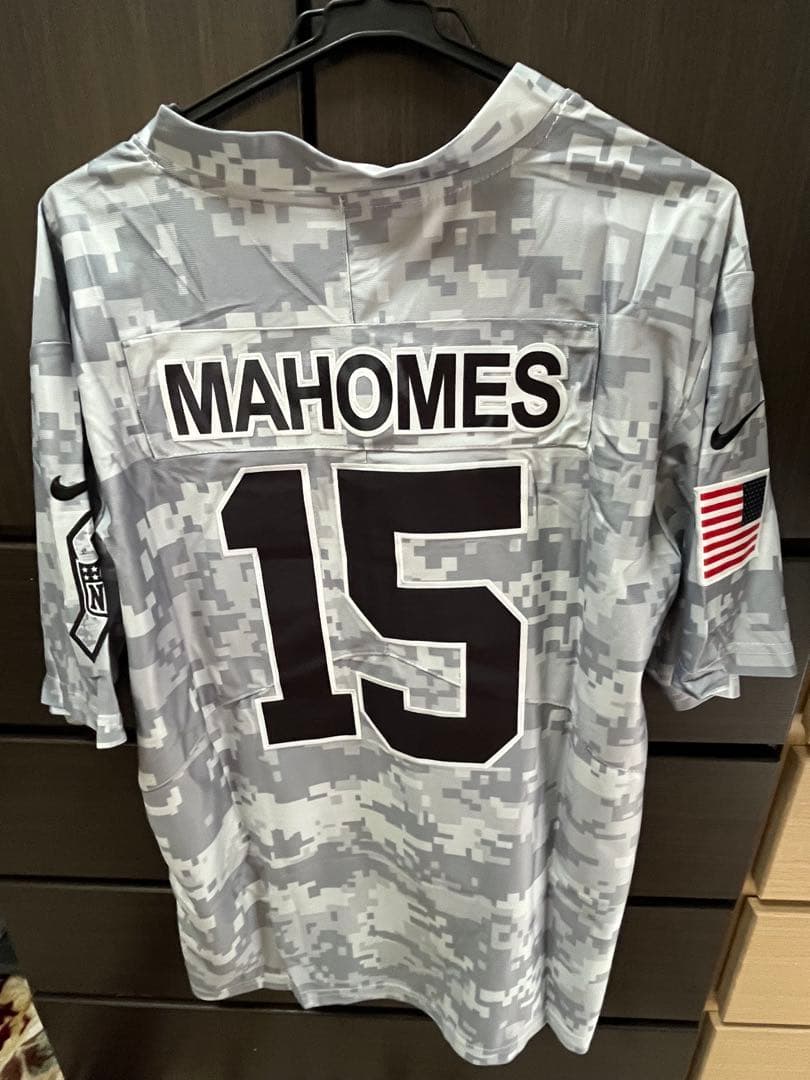 Kansas City Chiefs Mas 迷彩 ウニフォーム M