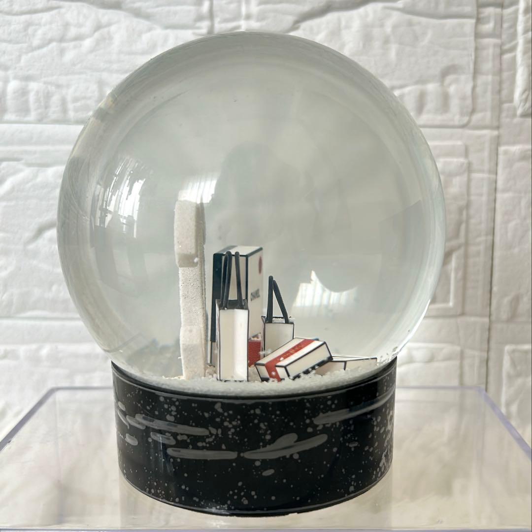 【美品】 CHANEL シャネル スノードーム ショッピングバッグ ショッパー