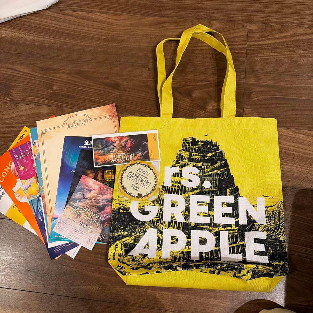 ミセス　バベルの塔　 Ringo Jamシート特典グッズ 12/19 東京