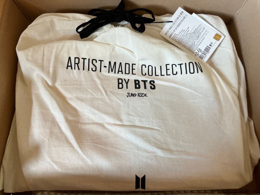 アイドル BTS ARMYST ZIP-UP HOODY MUSTARD