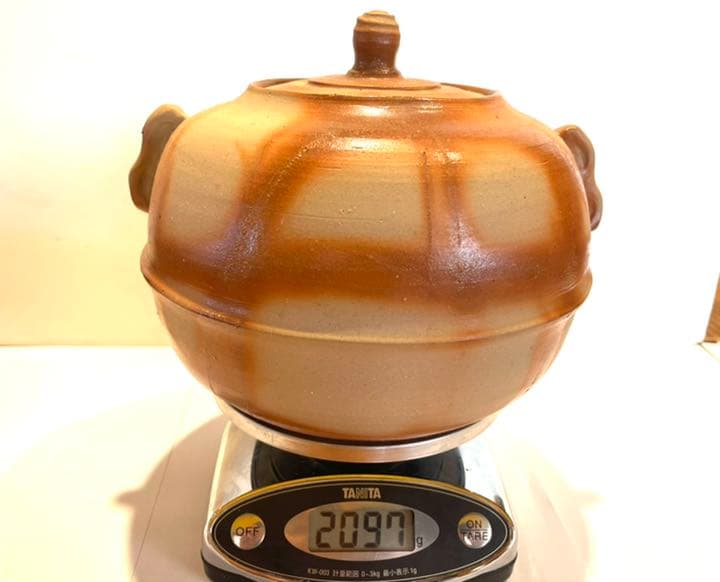 茶釜 備前焼 火襷 緋襷 茶会