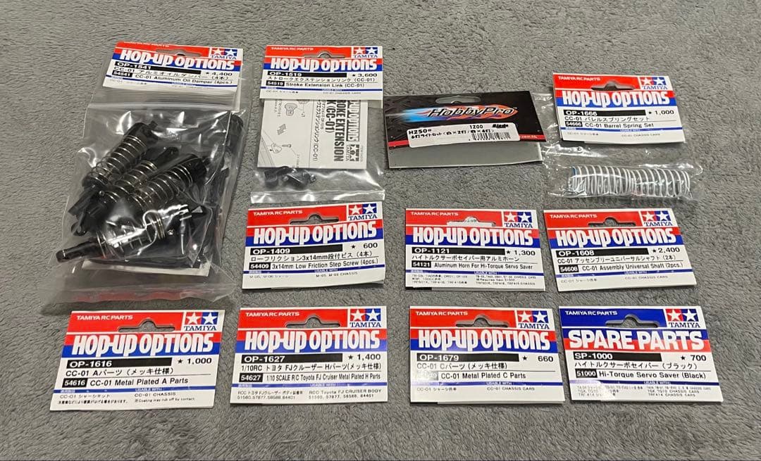 タミヤ　CC-01 シャーシ　FJ CRUISER （FJクルーザー）　OP多数