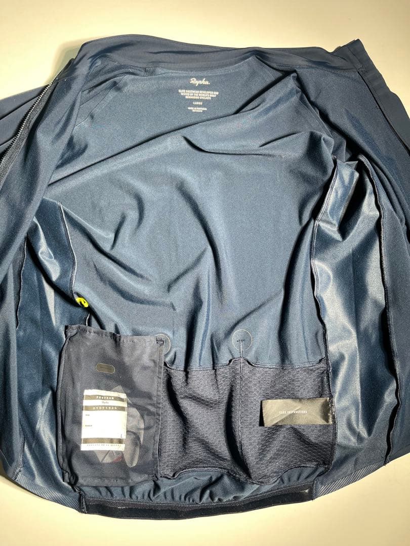 rapha ラファ プロチーム　ロングスリーブサーマルジャージ　ネイビー　L