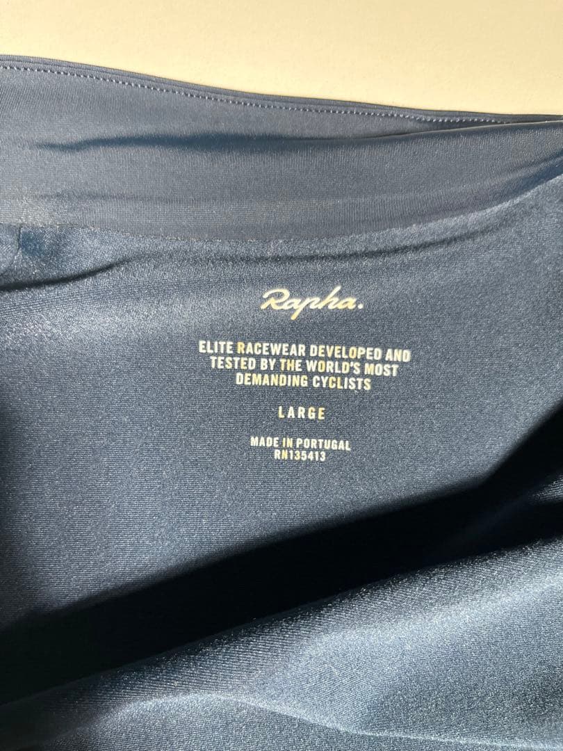 rapha ラファ プロチーム　ロングスリーブサーマルジャージ　ネイビー　L