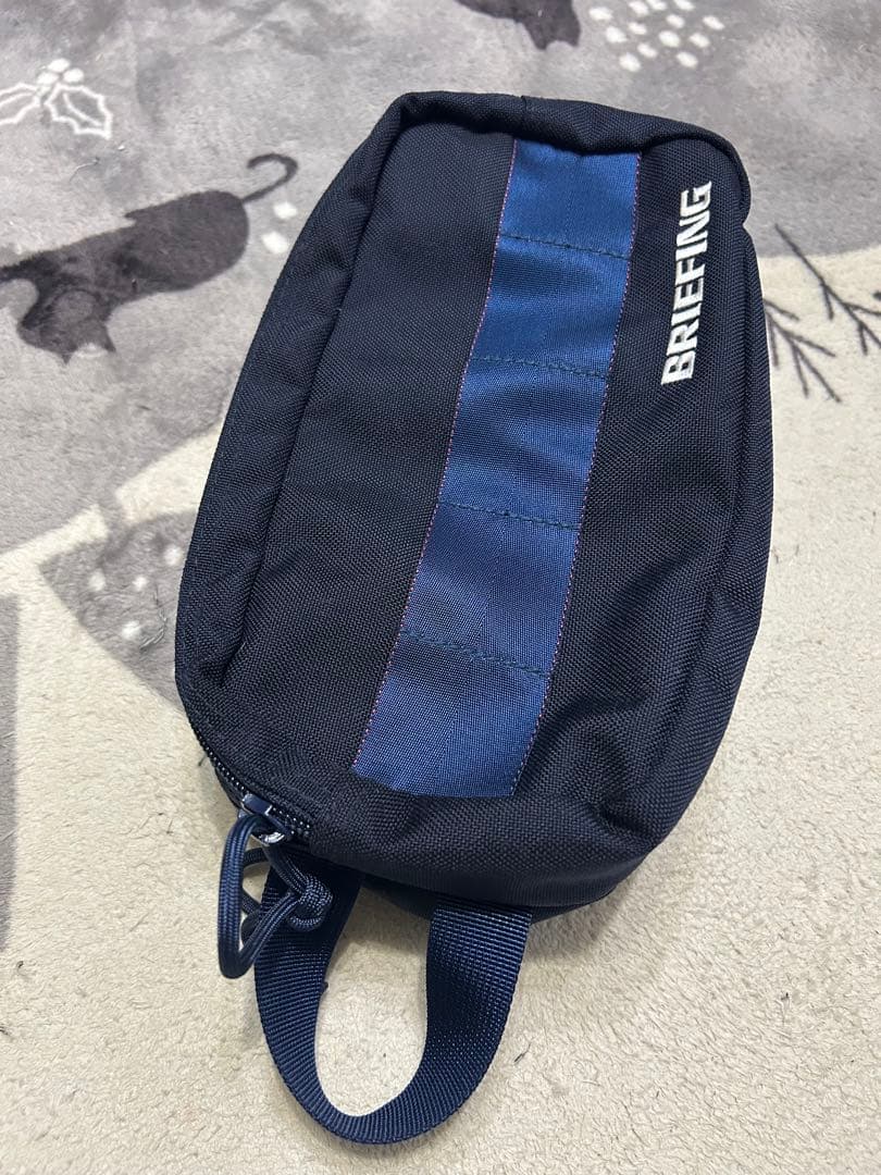 PEPEさま専用　ブリーフィング ダブルジップ ラウンドポーチ