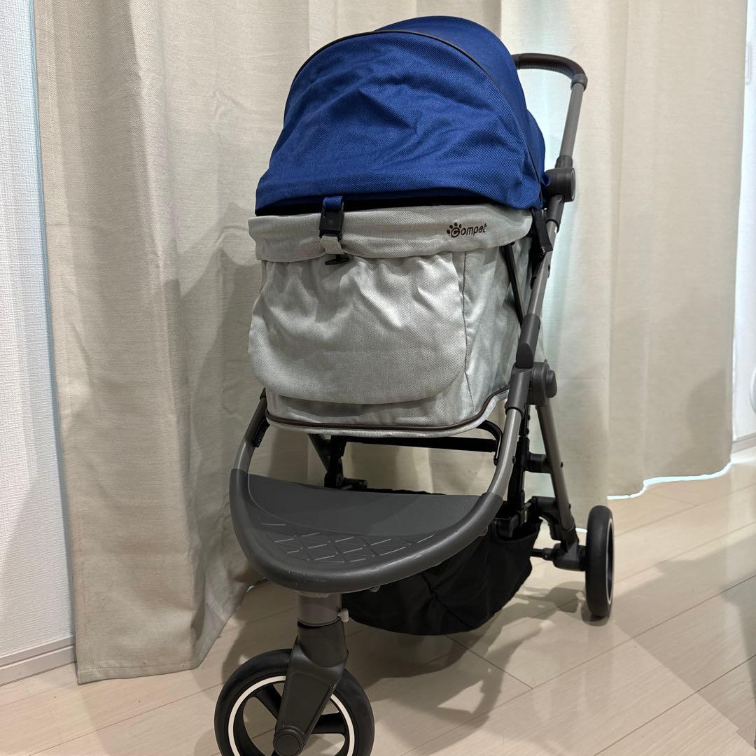 ★コムペット　ルルテイル　カネオヘブルー　ペットカート　コンビ　バギー★