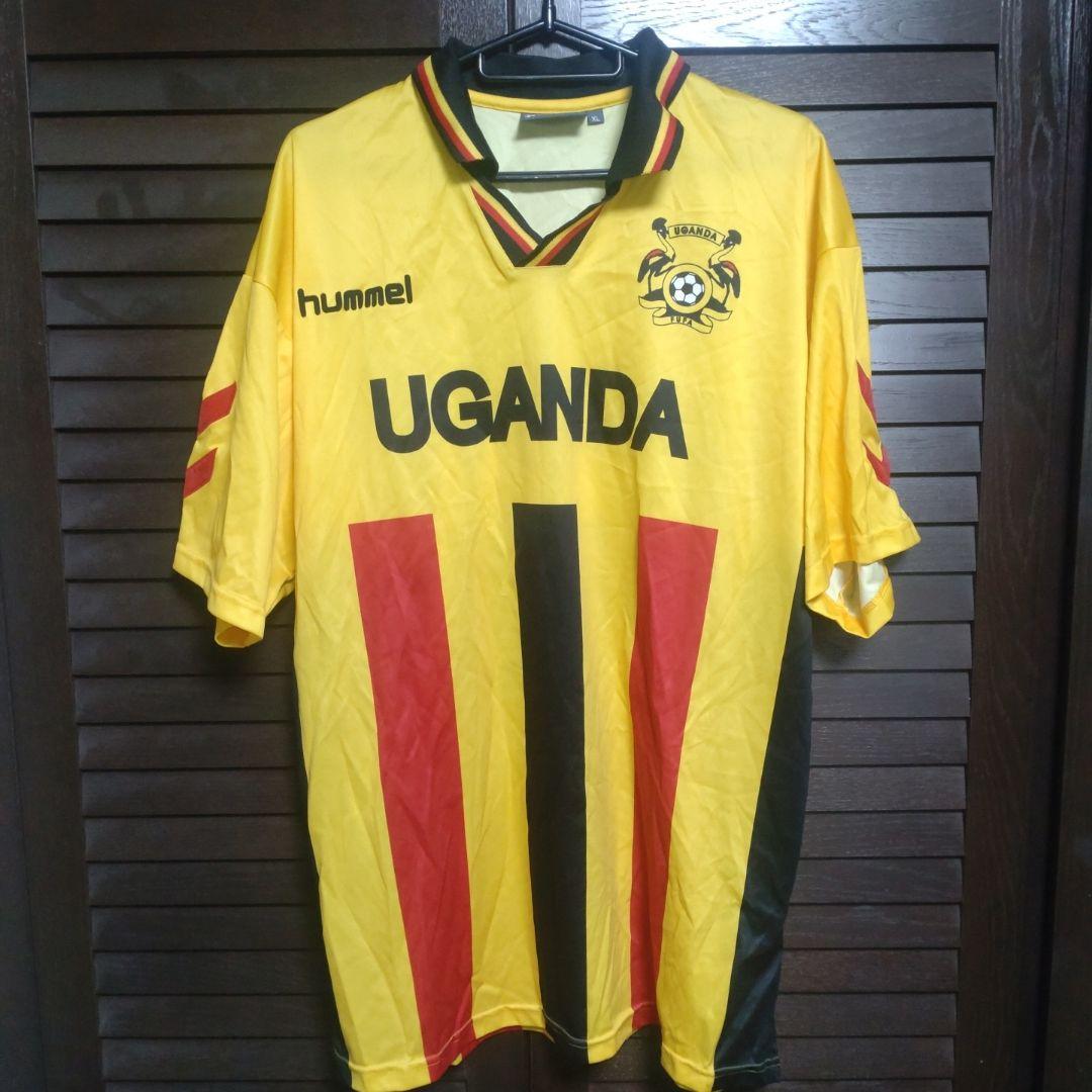 古着【激レア】hummel ウガンダ代表 ホーム 半袖 XLサイズ