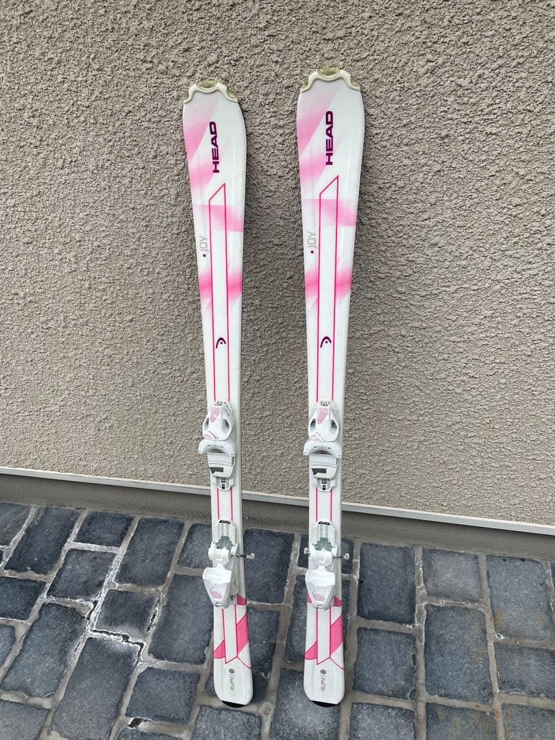 HEAD Joy-girls スキー板　子供用　137センチ　ホワイト/ピンク