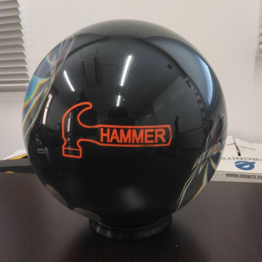 HAMMER BLACK WIDOW ボウリングボール　スペアボール