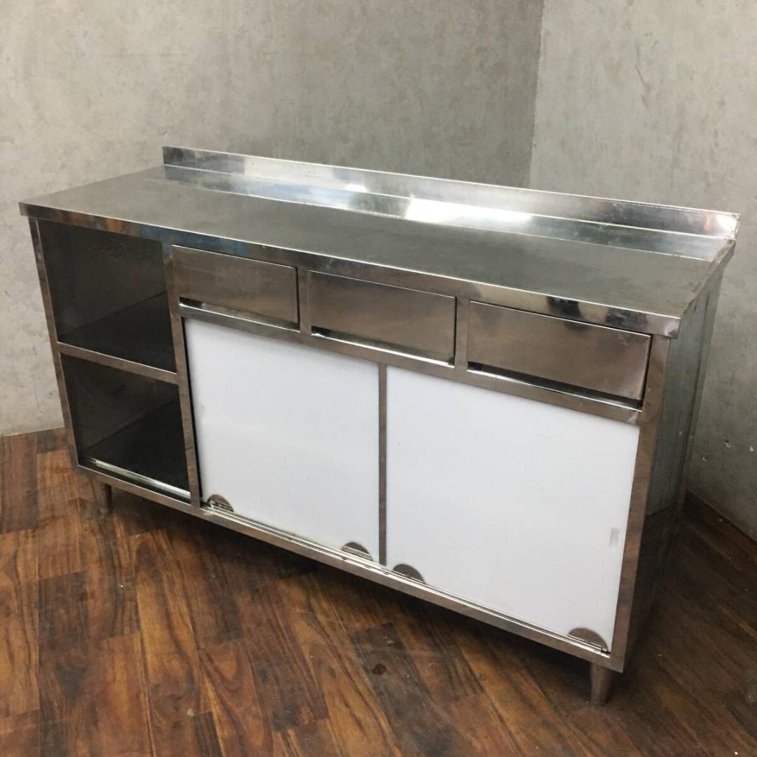 ステンレス 作業台 調理台 W140×H81×D45cm 作業