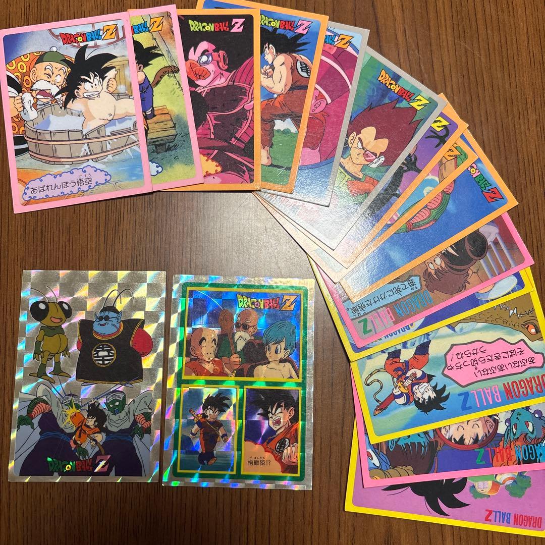 マイナーカード　山勝　ドラゴンボールカード　両面プロマイド　当時物　プリズム