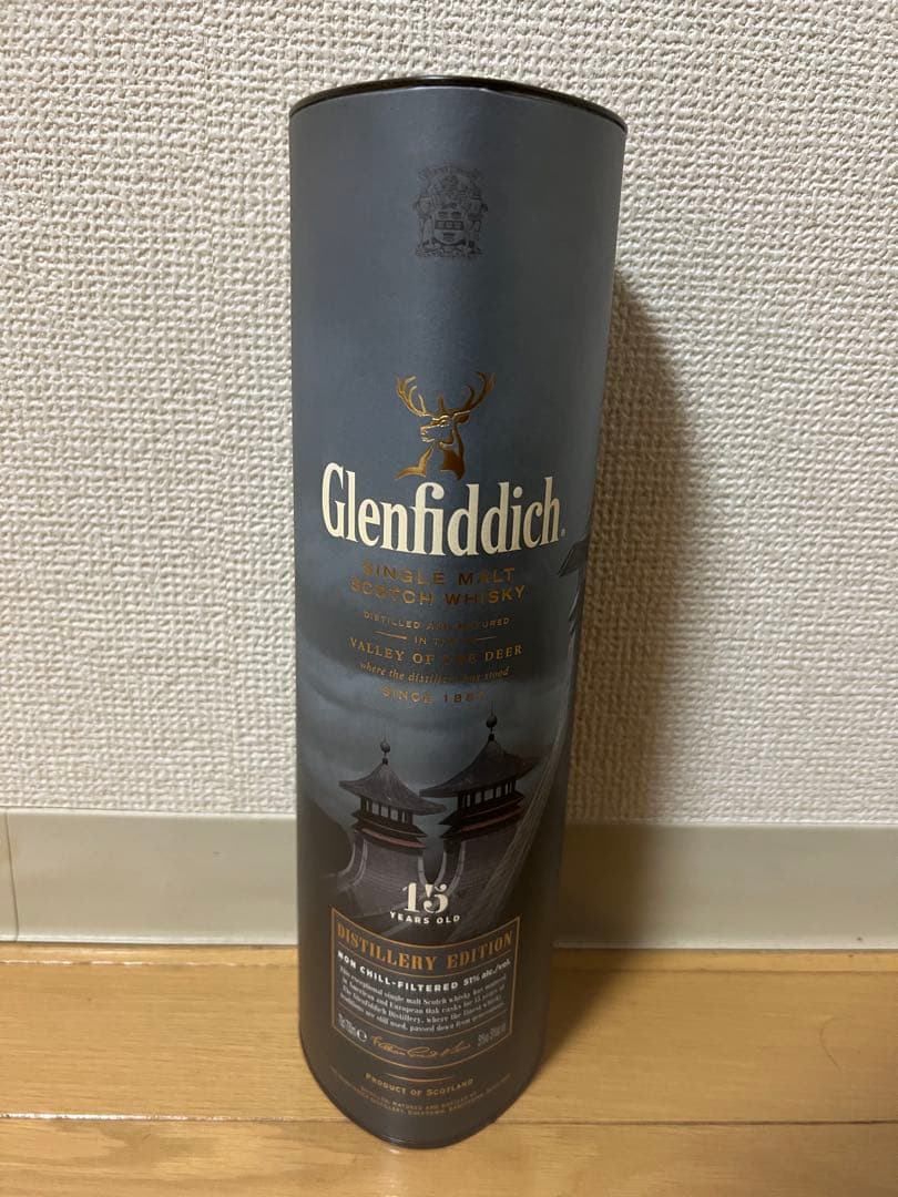 未開栓グレンフィディック15 シングルモルト　ディスティラリーエディション古酒