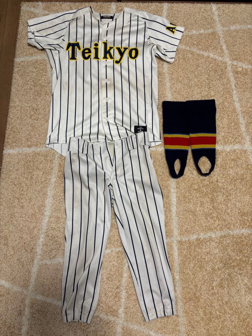 帝京安積公式ユニフォーム(上下、ソックスセット)