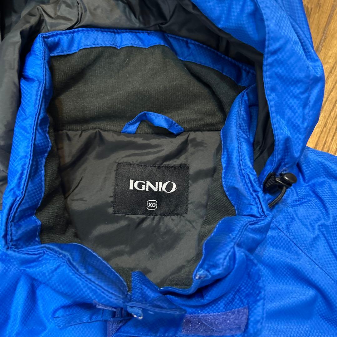IGNIO スキーウェア上下　XOサイズ 青/黒　大きいサイズ