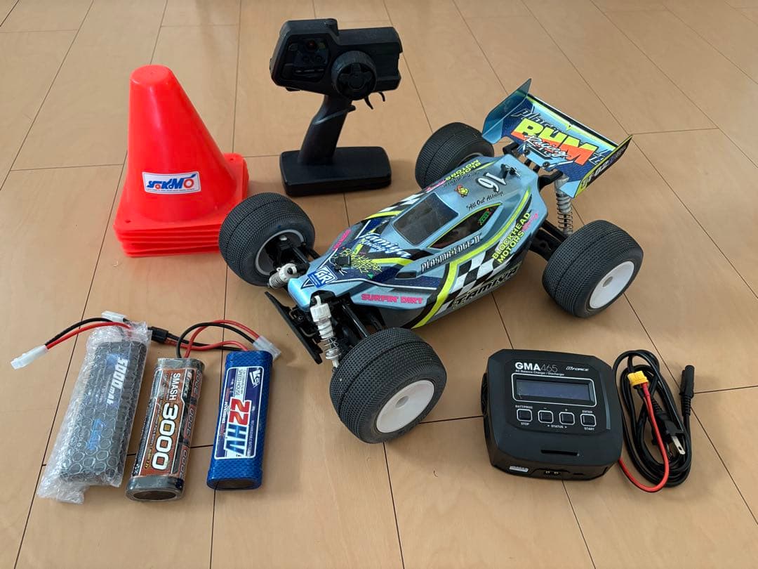 BLOCKHEAD MOTORS フルカスタム、バッテリー、充電器付きフルセット