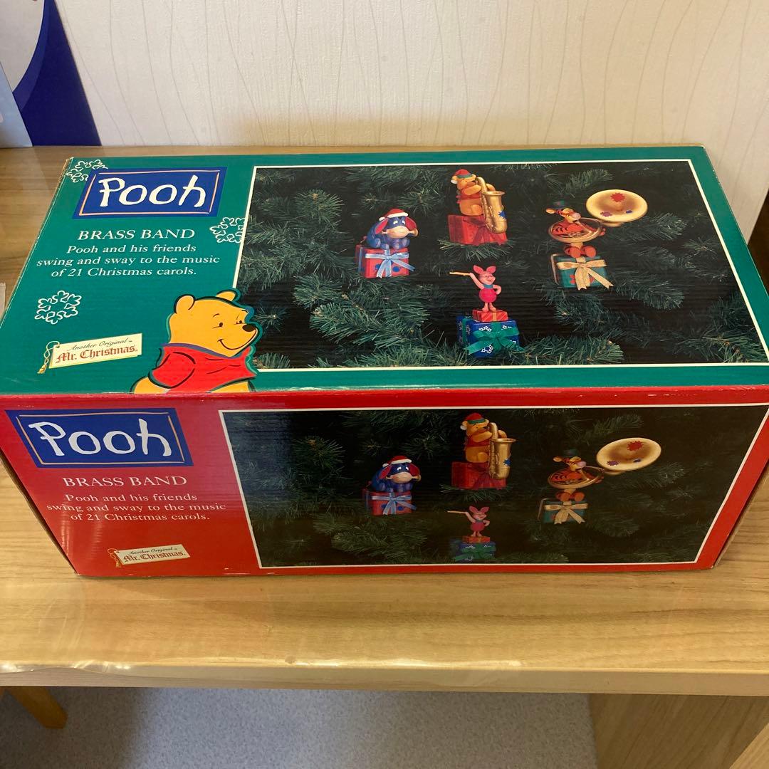 ディズニー　くまのプーさんブラスバンドフィギュア