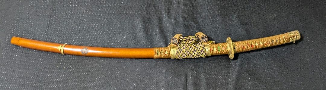 模造刀剣 龍彫刻