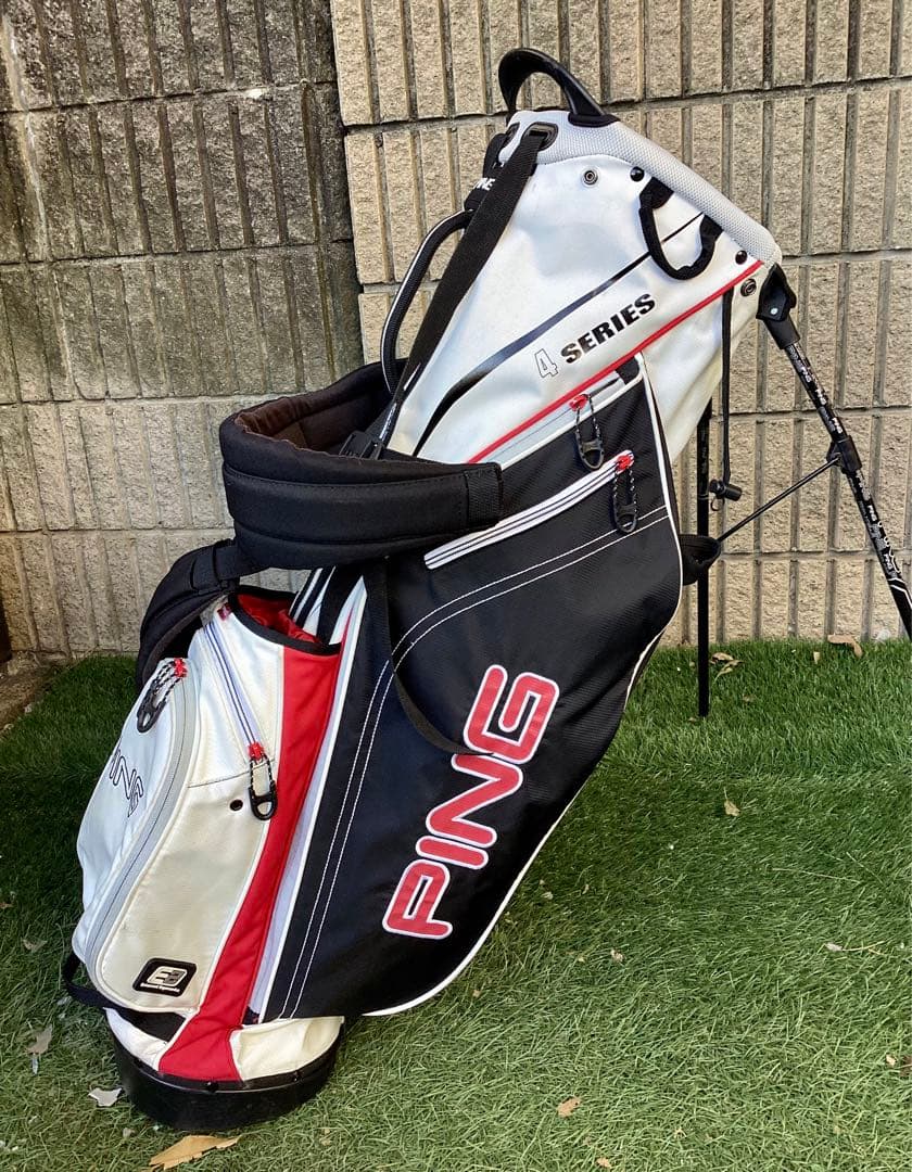 値*可様 PING 4 SERIES ピンスタンドキャディバッグ