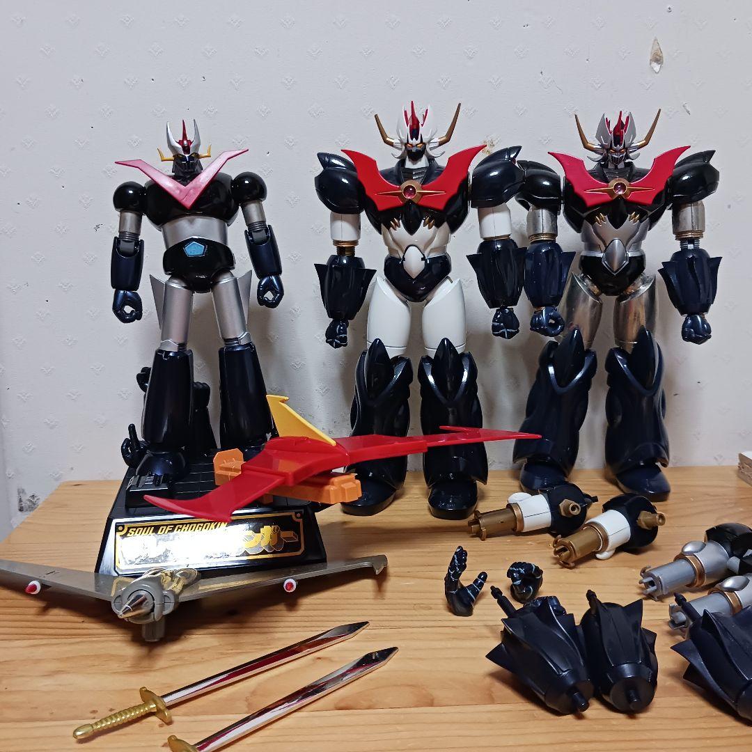 グレートマジンガー　マジンカイザー　超合金魂　新世紀合金　セット　ジャンク