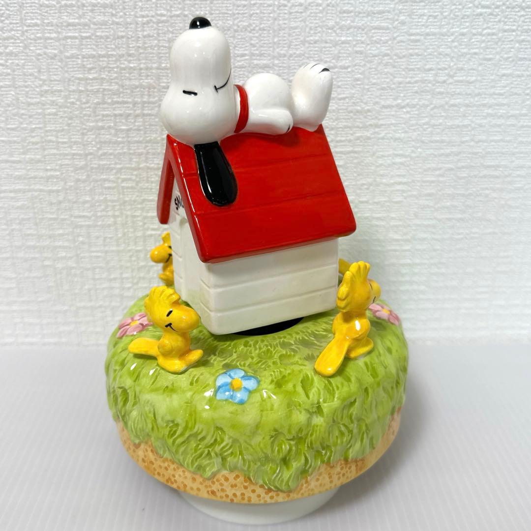 snoopy schmid スヌーピー ウッドストック　オルゴール　ビンテージ