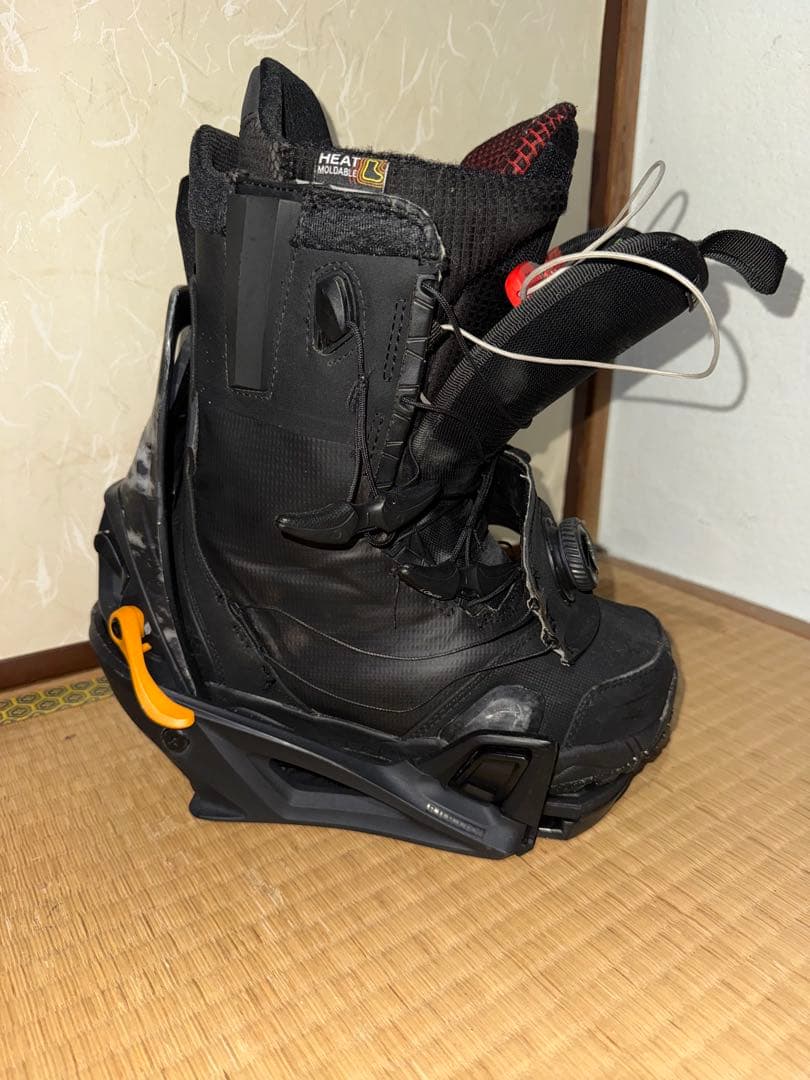 ION SO ブラック スノーボードブーツステップオンセット