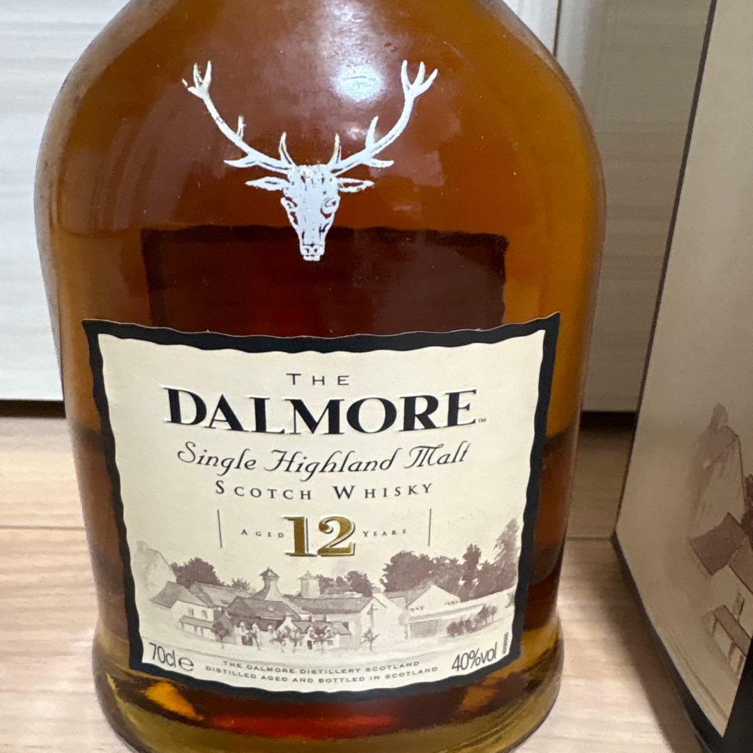 ダルモア 12年　旧ボトル古酒　未開栓