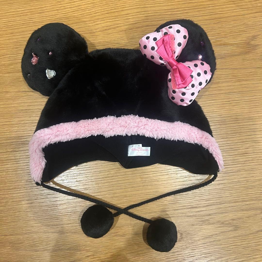 当日発送可能！ディズニー ミニー ファンキャップ 黒
