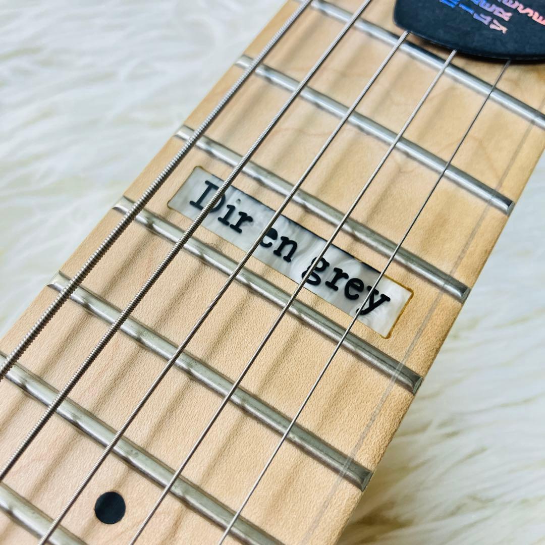 激レア　DIR EN GREY EDWARDS ミニギター　Dieモデル　サイン