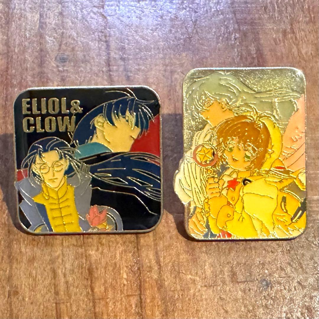 レア⭐︎カードキャプターさくらピンバッジ　ピンズ　CLAMP木之本桜　ユエ月城雪兎