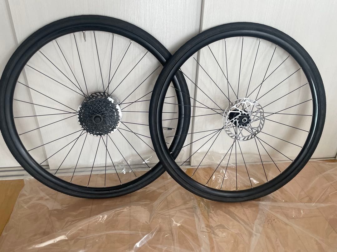 ブラック完組ホイール ディスクブレーキ対応