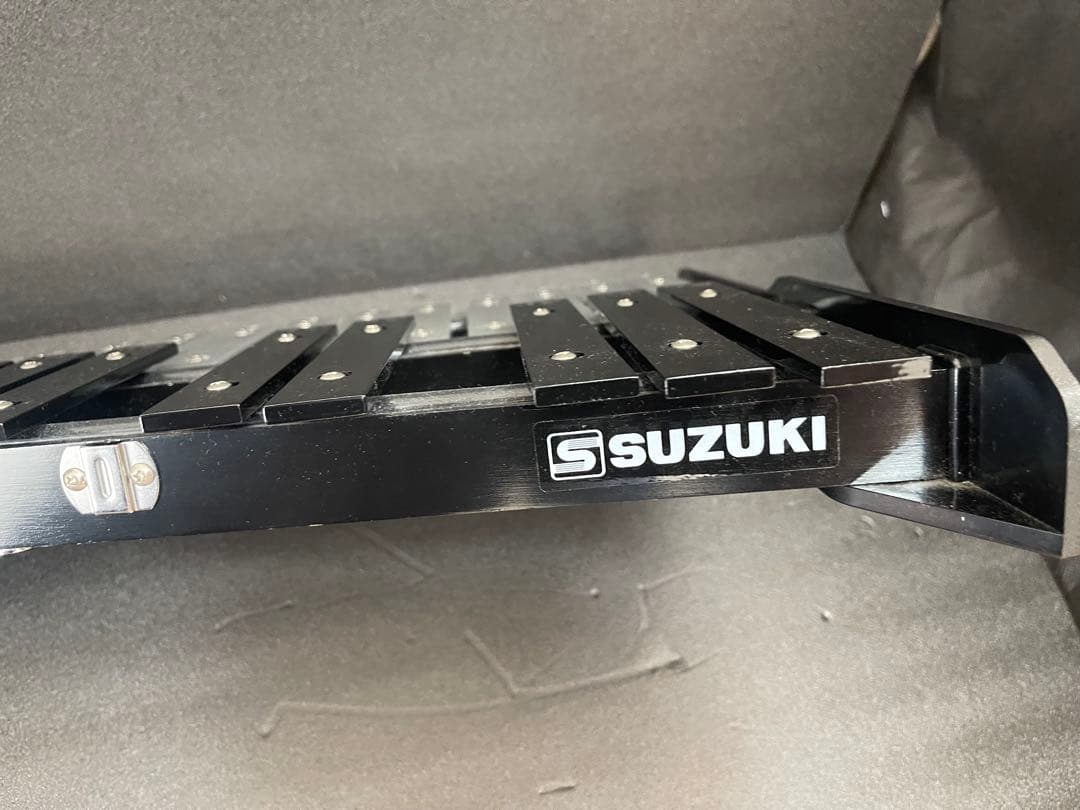 SUZUKI楽器製　鉄琴 調整可能スタンド付き