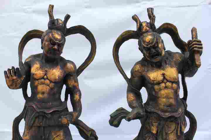 大型　仁王像　２体セット