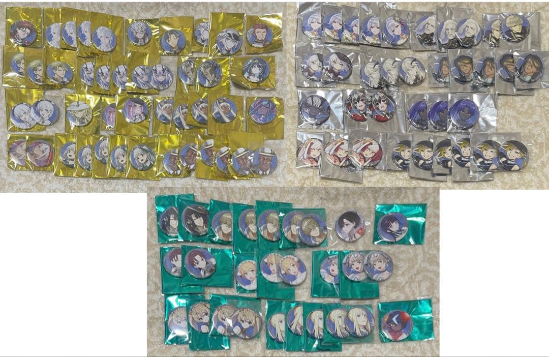 FGO Fate/Grand Order 霊基召喚缶バッジ 霊基缶 10周年