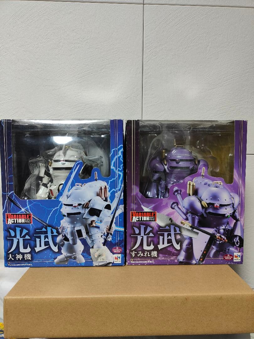 ヴァリアブルアクション　サクラ大戦　光武　大神機　すみれ機　フィギュア