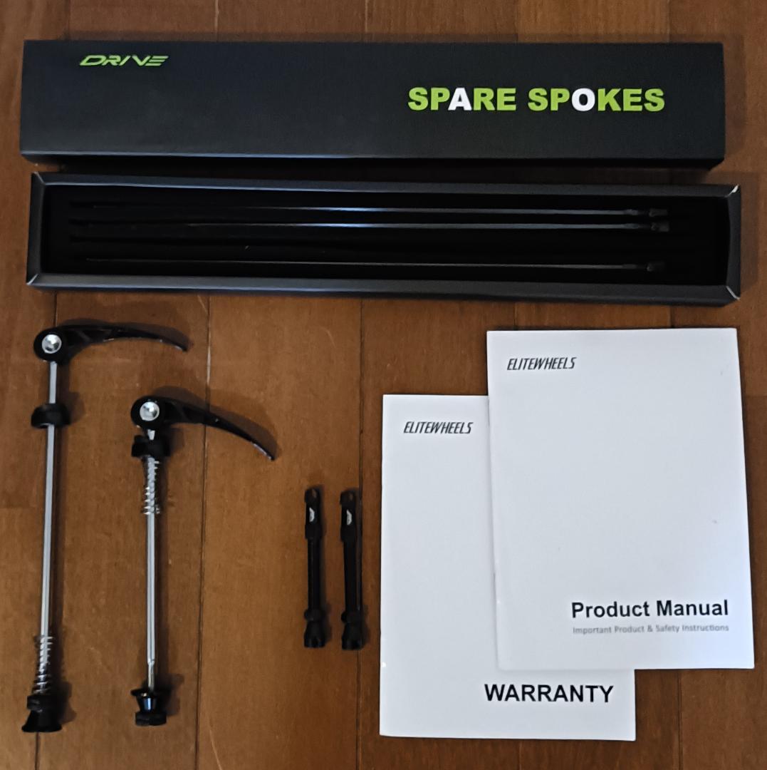 再値下げ！EliteWheels Drive 40V ホイールセット