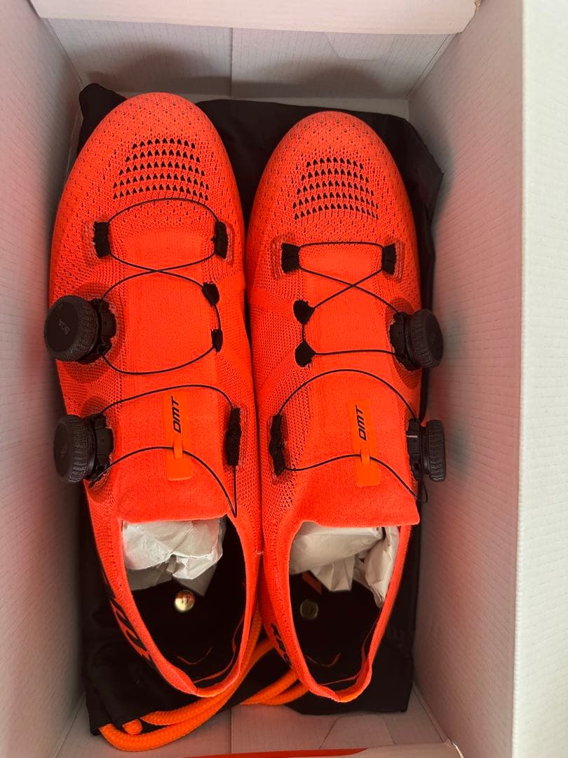 DMT KR0 オレンジ サイクリングシューズ 41