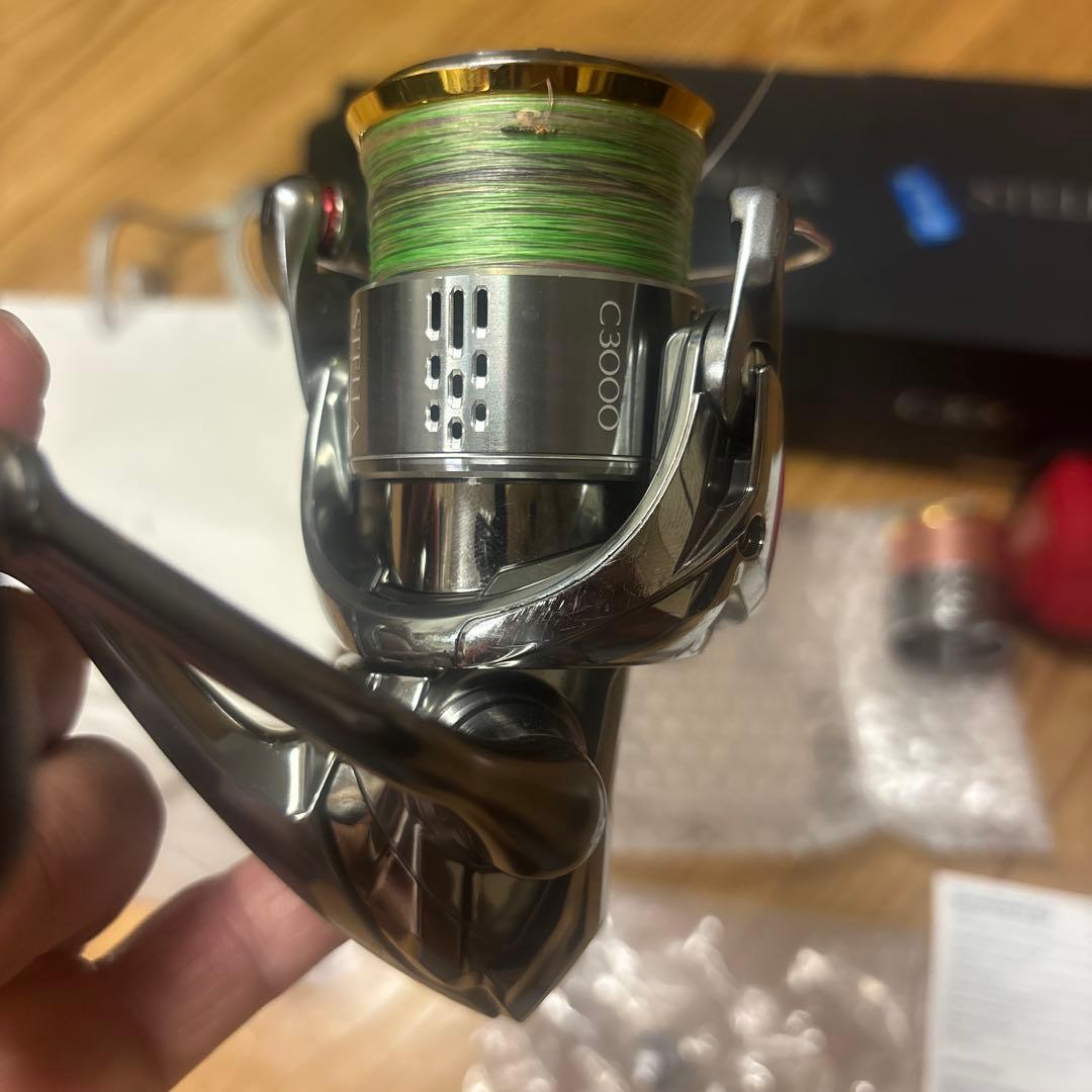 18ステラ C3000MHG 純正スペアスプール付き