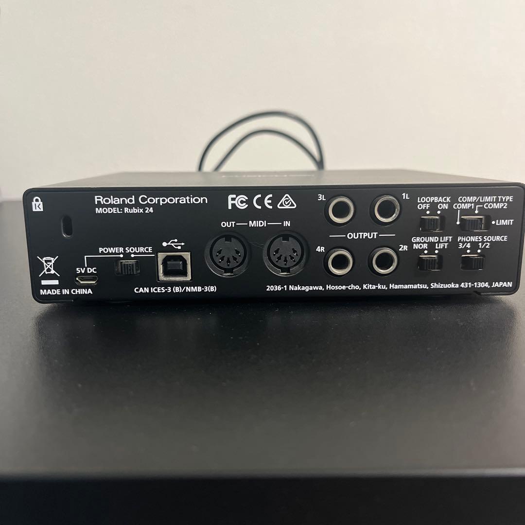 【外箱なし】Roland オーディオインターフェイス Rubix24