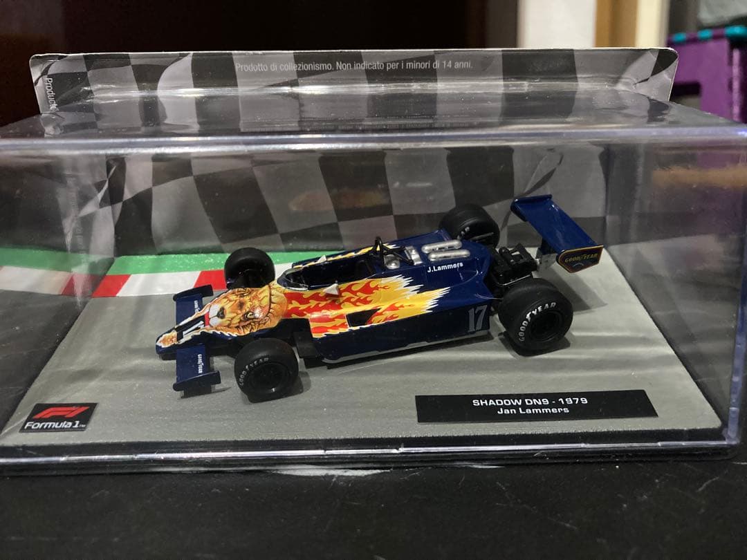 激レア　日本未発売　F1マシンコレクション　シャドウDN9 ヤン　ラマース