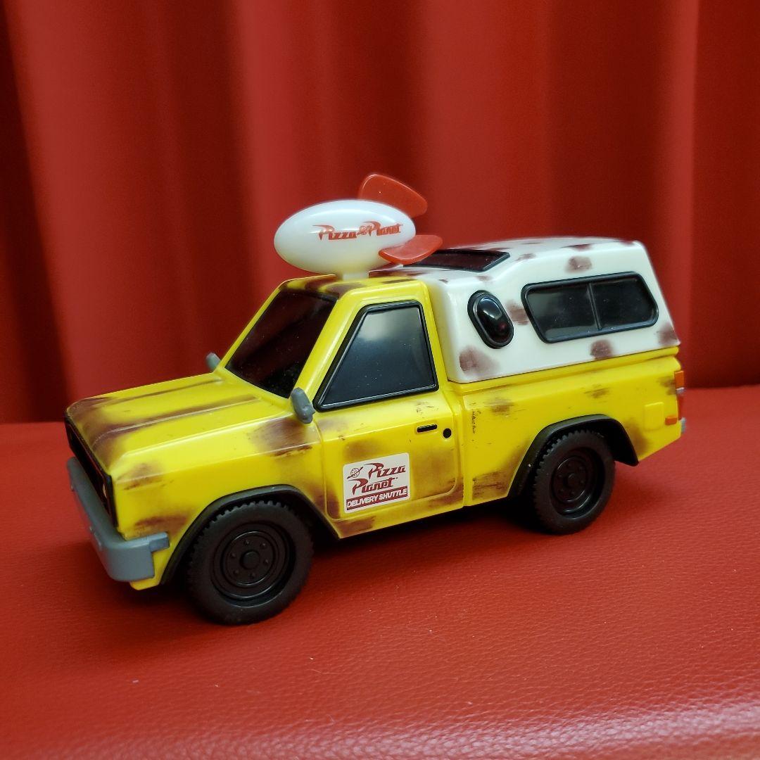 日本未発売 トイストーリー25周年 ピザプラネット プルバックカー