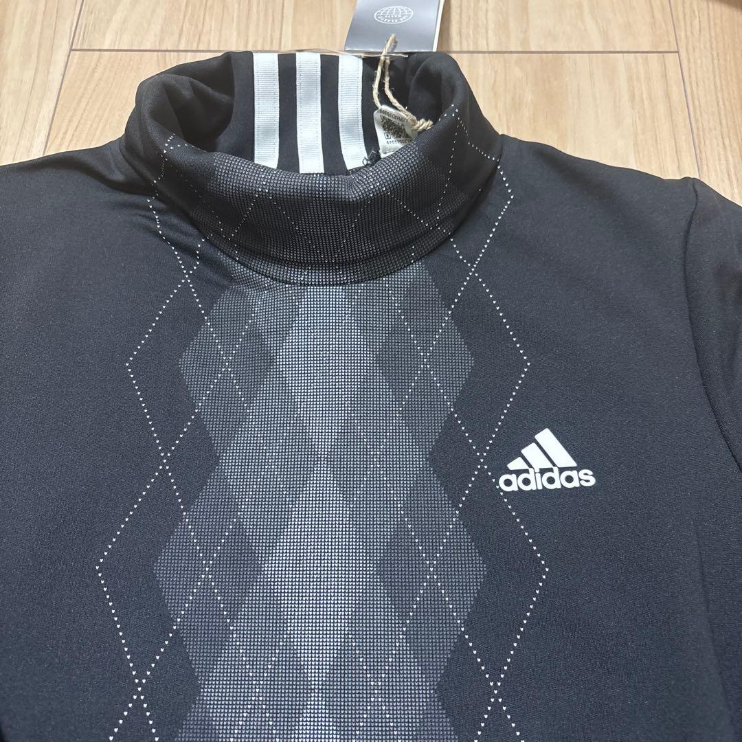 新品タグ付アディダスゴルフ モックネックシャツ＆スカート セットアップ S