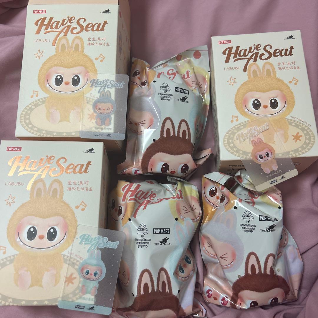 POPMART labubu ラブブ have a seat