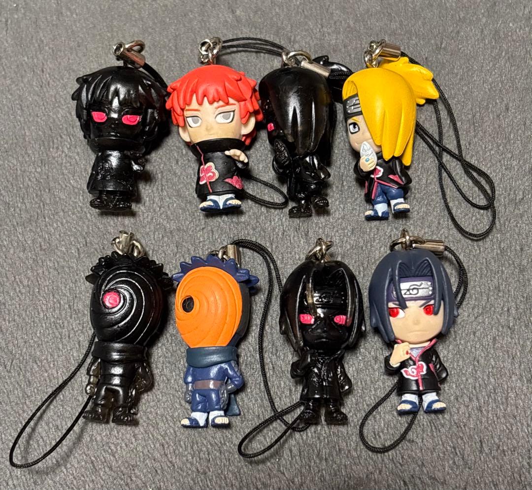 【新品】NARUTO 疾風スイング3 ストラップ 8種セット