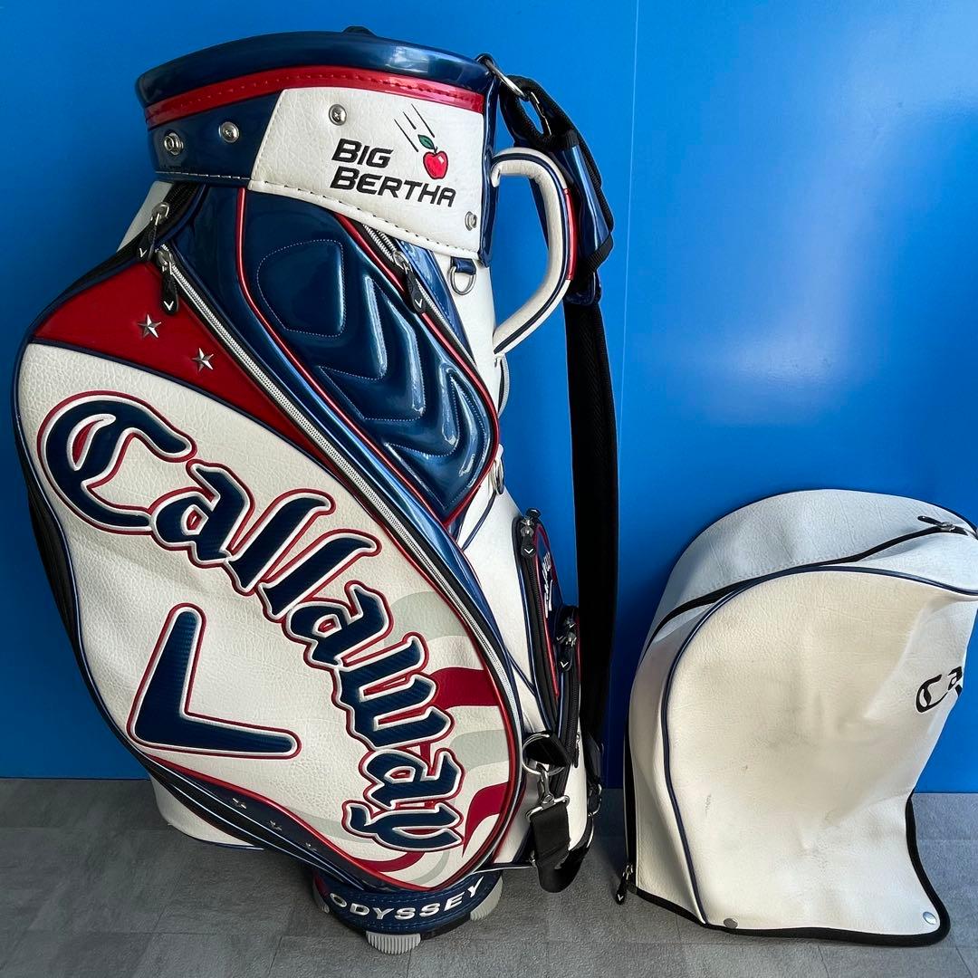Callawayゴルフバッグ　キャロウェイキャディバッグ　フードあり