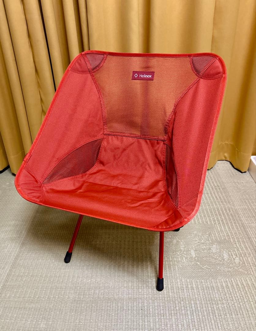 Helinox ヘリノックス チェアワン パプリカ 正規品 軽量アウトドアチェア