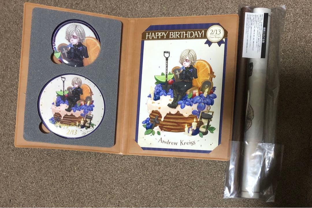 第5人格 第五人格 受注生産 墓守 バースデーグッズ アンドルー・クレス