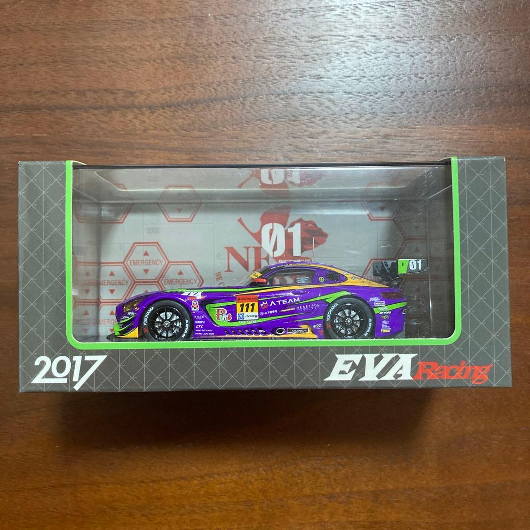 ミニカー EBBRO SUPER GT 2017 EVA RT AMG GT300