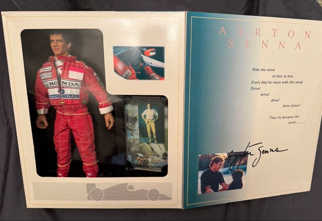 アイルトン・セナ 1/6フィギュア DX版「疾風になった男」タカラ
