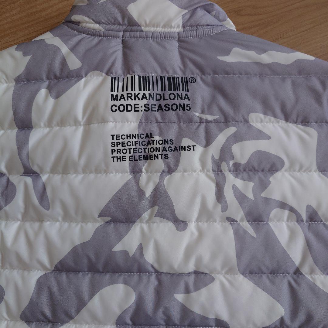 MARK＆LONA迷彩柄セットアップホワイト/グレー